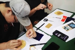 Xangai: Oficina de bases de copo com esmalte cloisonné