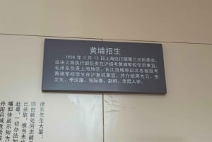 Shanghái: Tour por los lugares históricos de la revolución comunista