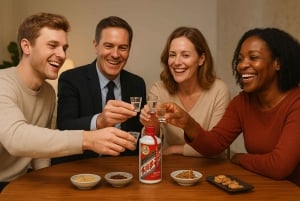 上海：フランス租界 ドリンク試飲ワークショップ（軽食付き）