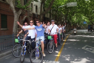 Shanghai: Halvdagsutflykt med cykling och matupplevelser