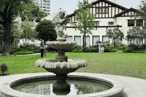 Halvdagstur på sykkel langs østbredden av Huangpu-elven i Shanghai