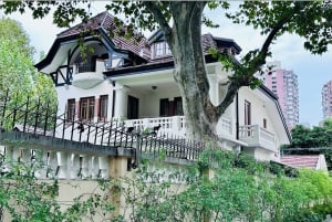 Halvdagstur på sykkel langs østbredden av Huangpu-elven i Shanghai