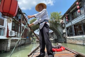 Desde Shanghai: Tour privado de Zhujiajiao con paseo en barco