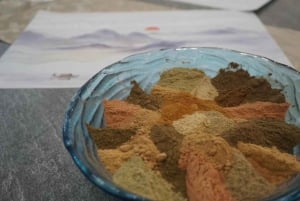 Shanghái: clase práctica de elaboración de pastillas de incienso.