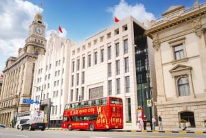 Shanghai: sightseeingbus en optionele attracties
