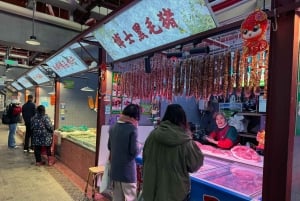 Shanghai: tour a piedi del mercato alimentare locale e del parco