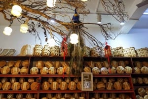 上海4時間ツアー：食、文化、スカイライン、サイクリング、フェリー