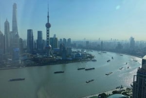 上海4時間ツアー：食、文化、スカイライン、サイクリング、フェリー