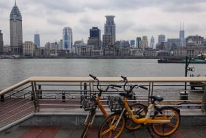 上海4時間ツアー：食、文化、スカイライン、サイクリング、フェリー
