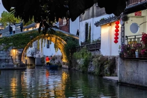 Shanghai: Qingxi Ancient Town, Wonton & Kalligrafi Tour