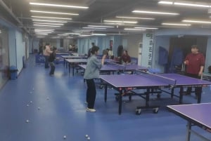Shanghai : visite du musée du tennis de table avec séance d'entraînement