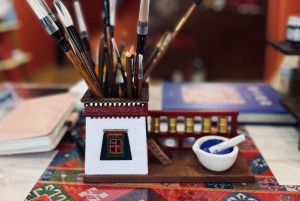 Shanghai: Upplevelse av tibetansk buddhistisk thangka-målning