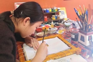 Shanghai: Upplevelse av tibetansk buddhistisk thangka-målning