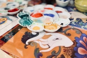 Shanghai: Upplevelse av tibetansk buddhistisk thangka-målning