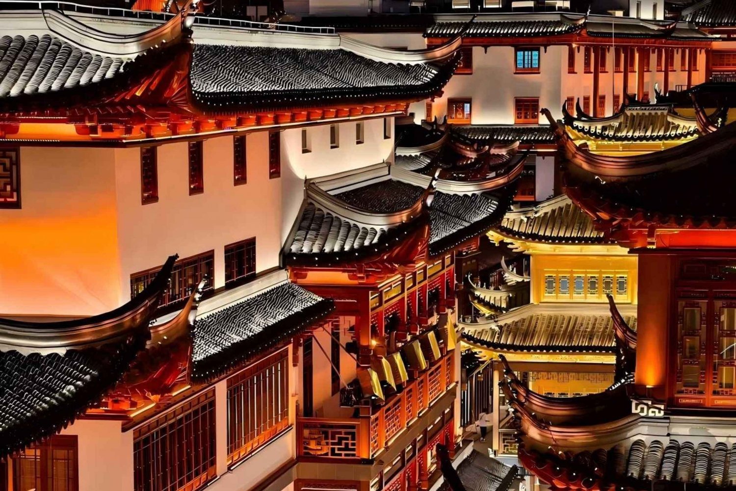 Shanghai: Yu-puutarha sisäänpääsylipuin (valinnainen)