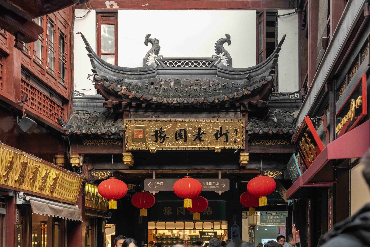 Shanghai: Yuyuan, Stadtgott-Tempel, Altstadtführung – Tipp