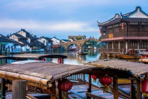 Shanghai: Zhujiajiao-vesikaupunki yksityiskierros venekierroksella