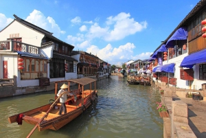 Shanghai: Zhujiajiao-vesikaupunki yksityiskierros venekierroksella