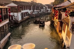 Shanghai: tour privato della città sull'acqua di Zhujiajiao con giro in barca