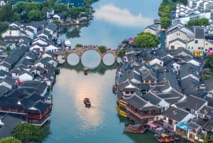 Shanghai: tour privato della città sull'acqua di Zhujiajiao con giro in barca