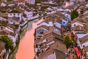 Shanghai: tour privato della città sull'acqua di Zhujiajiao con giro in barca