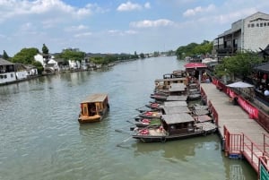 Shanghai: Wasserstadt Zhujiajiao mit Option Flughafentransfer