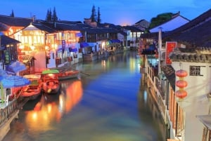 Shanghai: Wasserstadt Zhujiajiao mit Option Flughafentransfer