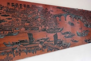 上海：朱家角水郷と書道体験