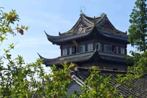 上海：朱家角水郷と書道体験