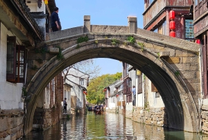 Su Zhou und Zhou Zhuang Wasserdorf Tagestour