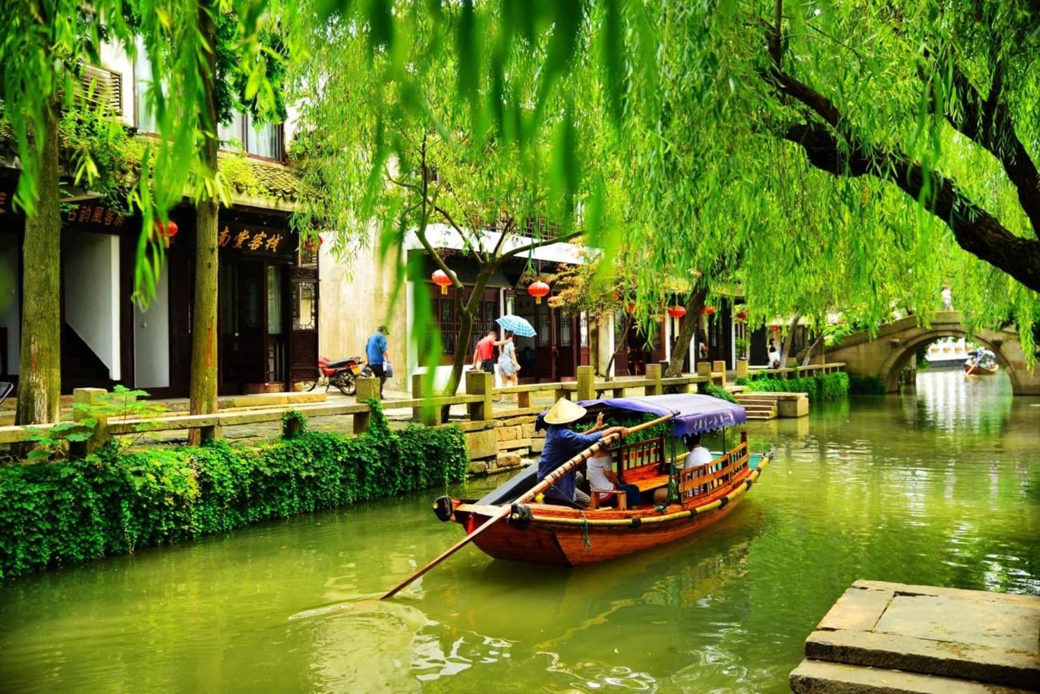 Suzhou og Zhouzhuang Privat guidet dagstur fra Shanghai