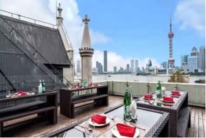 O Bund: passeio a pé com chá da tarde e cocktail