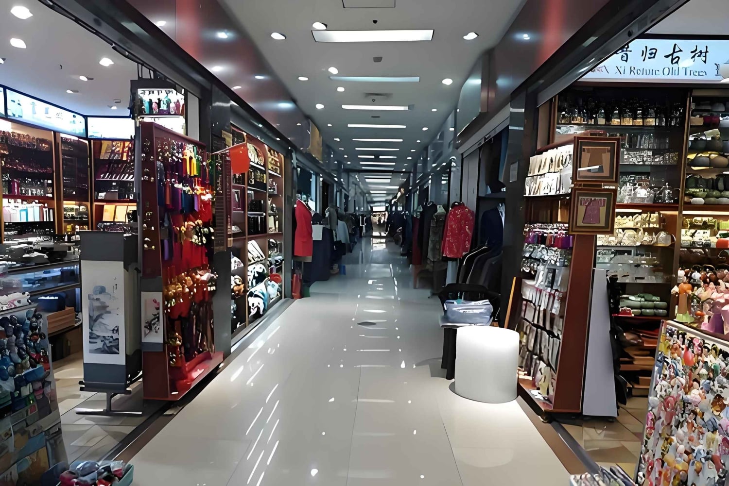 Zhujiajiao-vesikaupunki ja Shanghain väärennösmarkkinoiden ostosretki