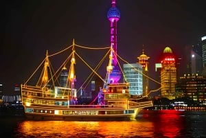 Prywatna wycieczka do wodnego miasta Zhujiajiao z nocnym rejsem po rzece