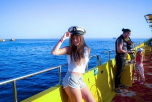 Vanuit El Gouna: Royal Seascope onderzeeër met snorkelstop