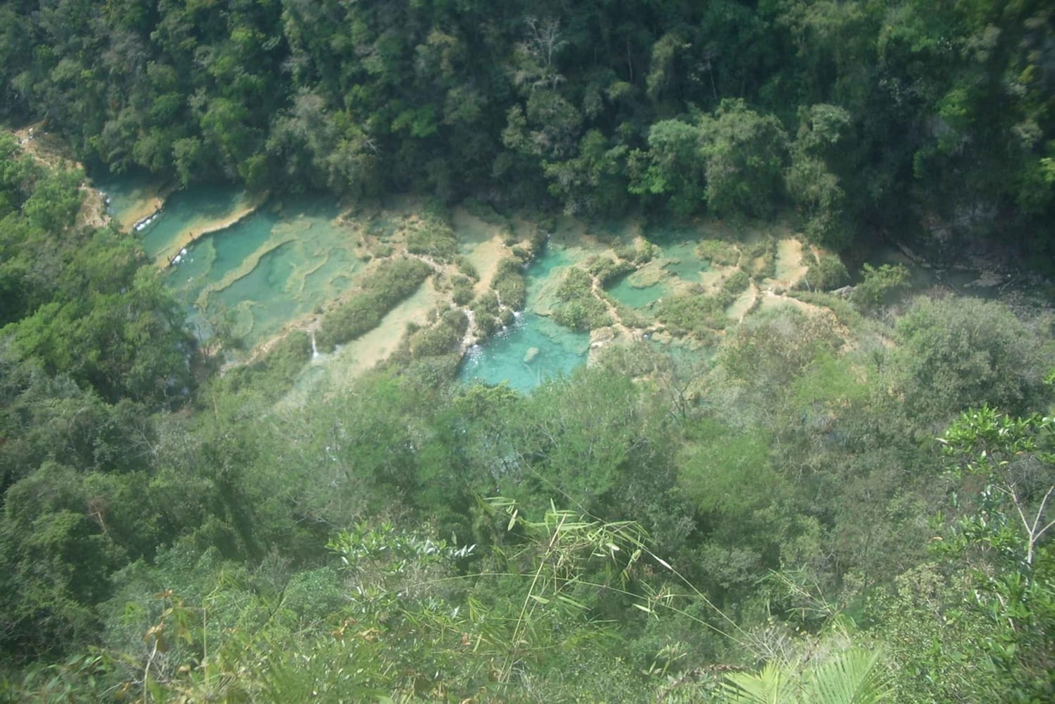 De Lanquin: Visita guiada ao parque Semuc Champey e à gruta de Kanba