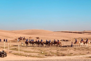 Из Марракеша: закат в пустыне Агафай, прогулка на верблюдах и ужин