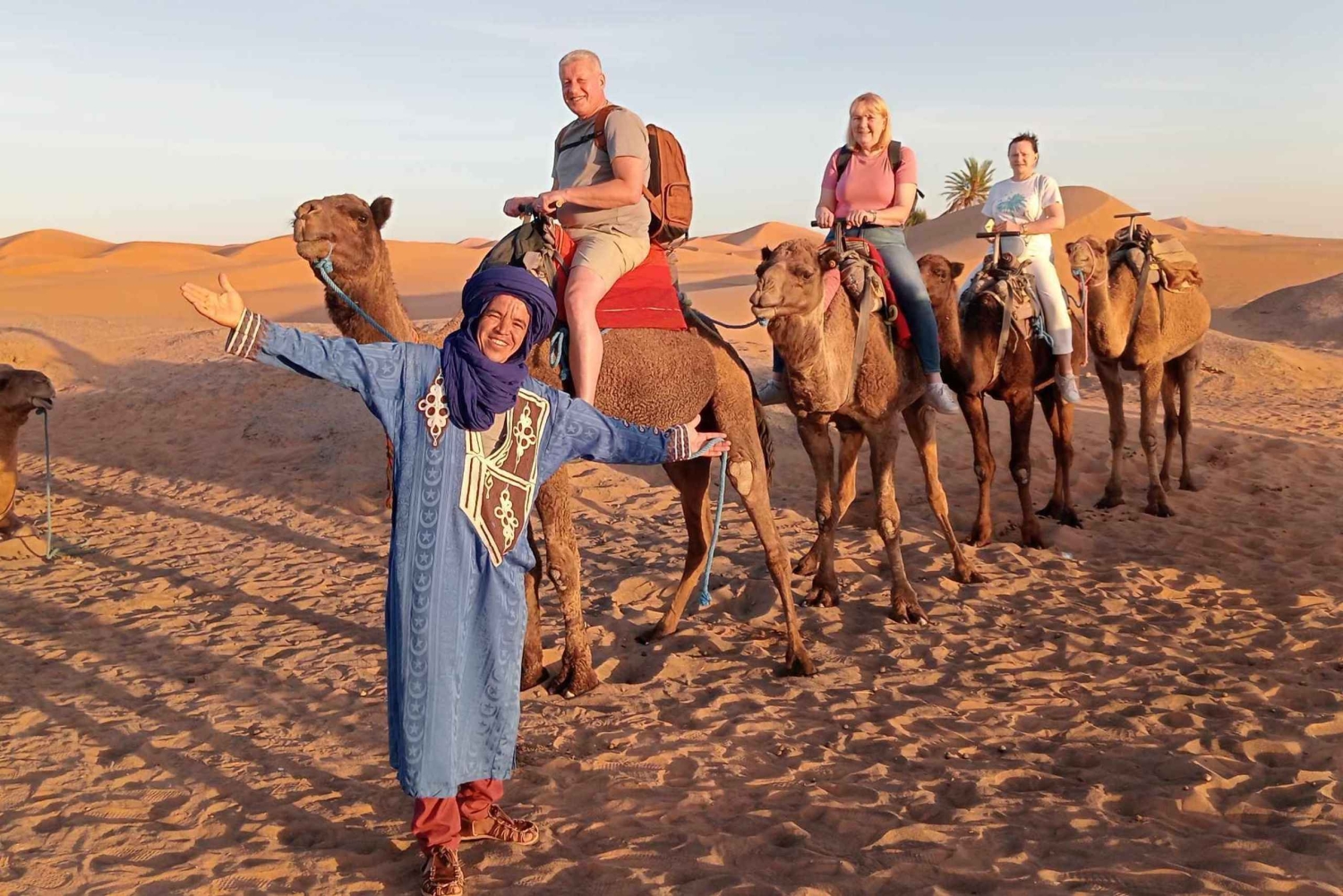 Из Мерзуги: ночная верблюжья прогулка по дюнам Эрг-Чебби
