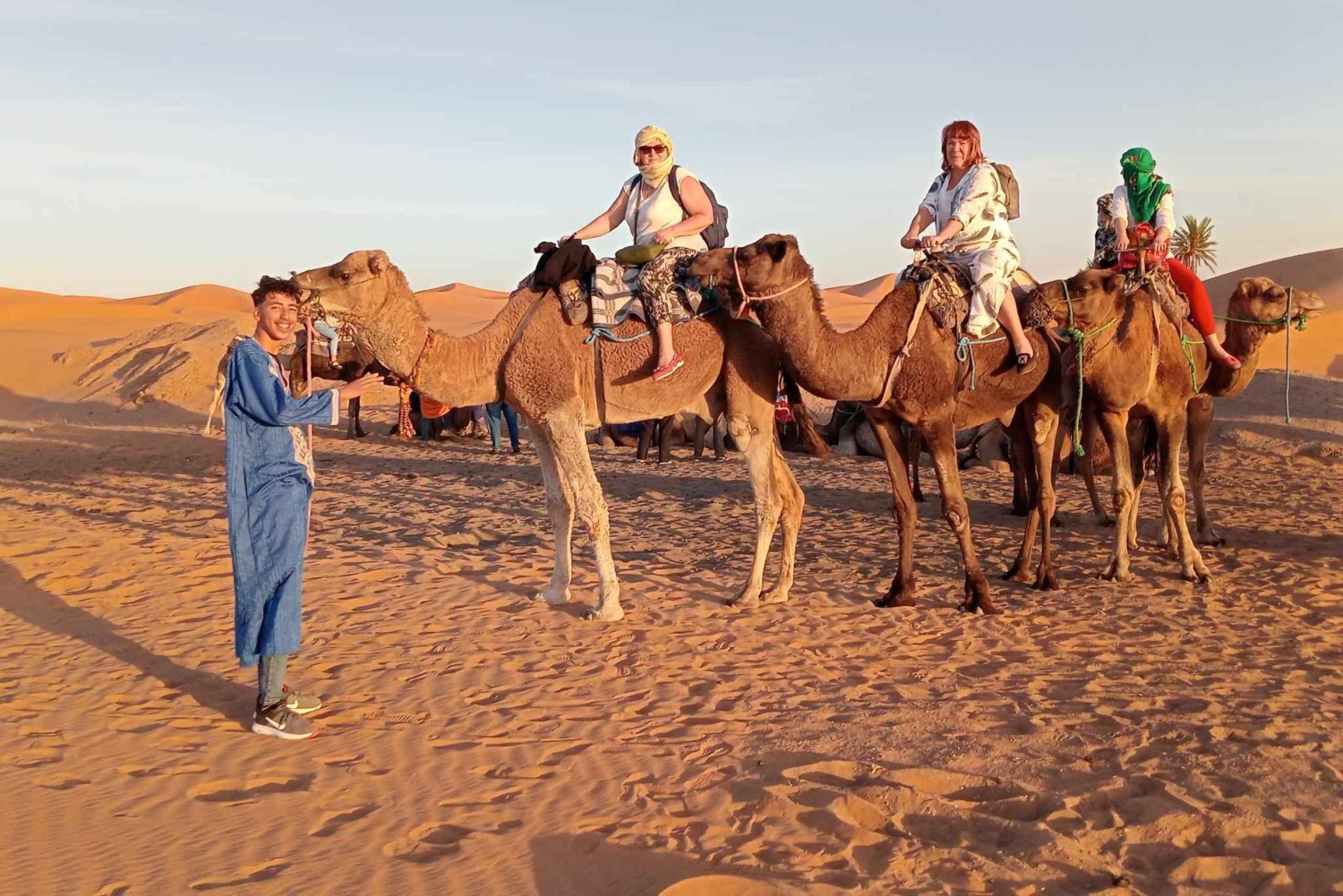 Из Мерзуги: ночная верблюжья прогулка по дюнам Эрг-Чебби