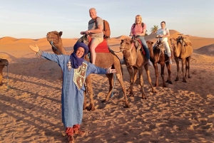 Из Мерзуги: ночная верблюжья прогулка по дюнам Эрг-Чебби