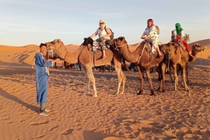 Из Мерзуги: ночная верблюжья прогулка по дюнам Эрг-Чебби