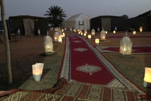 Из Мерзуги: ночная верблюжья прогулка по дюнам Эрг-Чебби