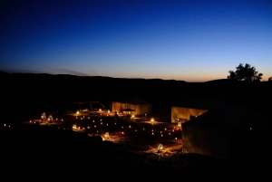 ИЗ МХАМИДА: Ночной тур по пустыне в Эрг-Чигага на верблюдах 4x4