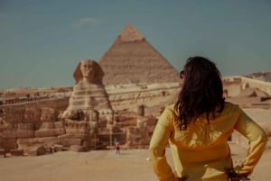 Vanuit Sharm: 2-daagse rondleiding door Caïro met vluchten
