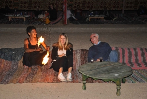 From Sharm: ATV Quad Tour Echo Mountain & Show and Dinner