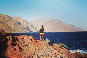 From Sharm: Dahab Day Trip with Desert Safari and Camel Ride