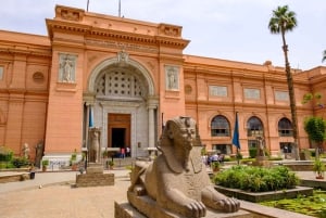 Sharm El-Sheikh: dagvullende tour naar Caïro en de piramides per bus