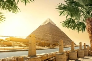 Sharm El-Sheikh: dagvullende tour naar Caïro en de piramides per bus