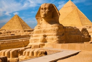 Sharm El-Sheikh: dagvullende tour naar Caïro en de piramides per bus