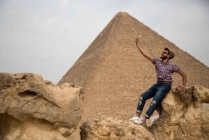 Sharm El-Sheikh: dagvullende tour naar Caïro en de piramides per bus